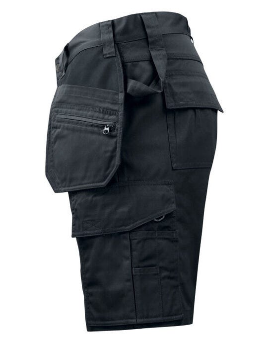 ProJob Workwear PJ645535 ProJob Prio Trade Holster Shorts - Black