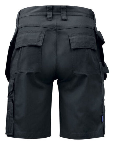 ProJob Workwear PJ645535 ProJob Prio Trade Holster Shorts - Black
