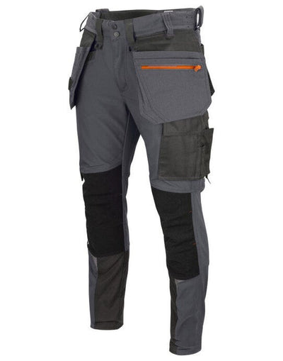 ProJob Workwear PJ645550 ProJob Kevlar Stretch Holster Trouser - Grey