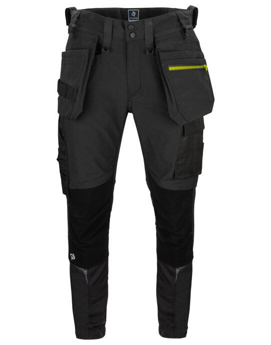 ProJob Workwear PJ645550 ProJob Kevlar Stretch Holster Trouser - Black