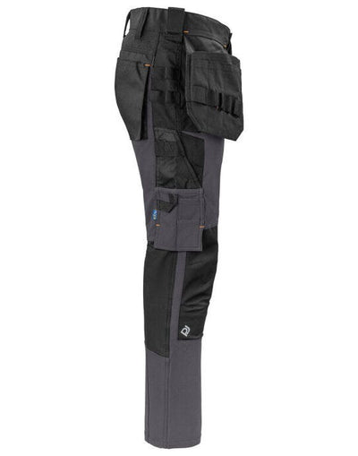 ProJob Workwear PJ645551 ProJob Premium Stretch Holster Trouser - Grey
