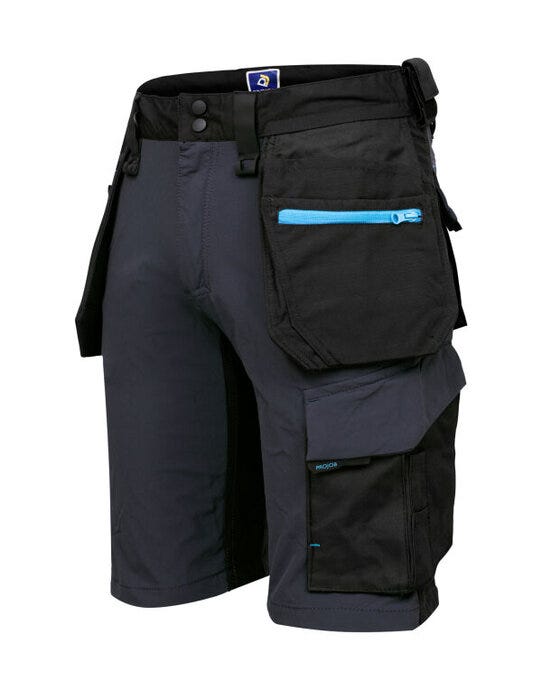 ProJob Workwear PJ645562 ProJob Stretch Holster Shorts - Navy