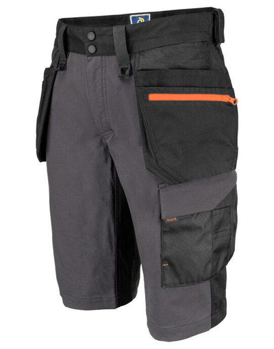 ProJob Workwear PJ645562 ProJob Stretch Holster Shorts - Grey