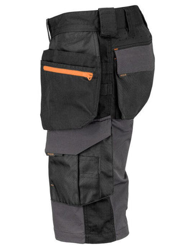 ProJob Workwear PJ645562 ProJob Stretch Holster Shorts - Grey