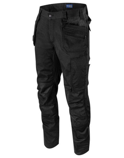 ProJob Workwear PJ645570 ProJob Prio Stretch Holster Trouser - Black