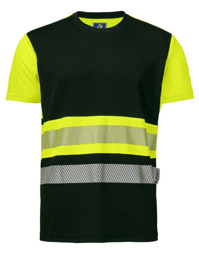 ProJob Workwear PJ646020 ProJob 6020 EN ISO 20471 Class 1 T-Shirt - Yellow/Black