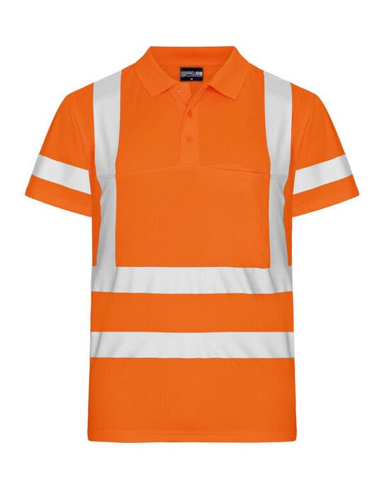ProJob Workwear PJ646040 ProJob Prio 6040 Class 2/3 Pique Polo - Orange