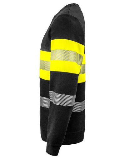 ProJob Workwear PJ646129 ProJob 6129 EN ISO 20471 Class 1 Sweat - Yellow/Black