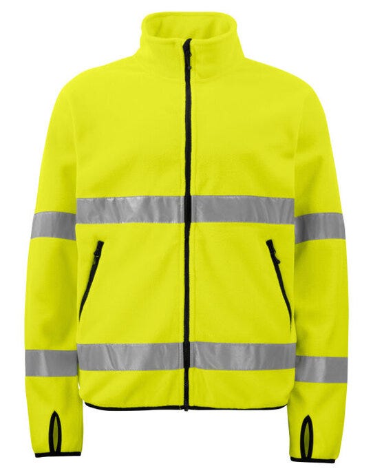 ProJob Workwear PJ646327 ProJob Prio 6327 Class 3 Fleece Jkt - Yellow/Black