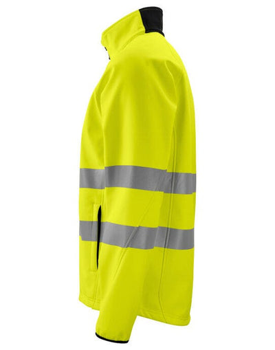 ProJob Workwear PJ646432 ProJob Prio 6432 Class 3/2 Softshell Jkt - Yellow/Black