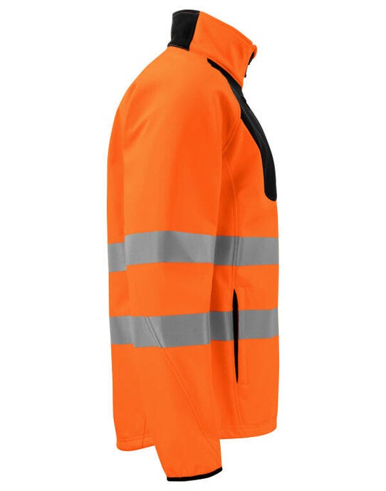 ProJob Workwear PJ646432 ProJob Prio 6432 Class 3/2 Softshell Jkt - Orange/Black