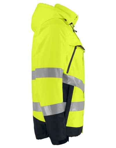 ProJob Workwear PJ646441 ProJob Prio 6441 Padded Class 3 Jacket - Yellow/Black