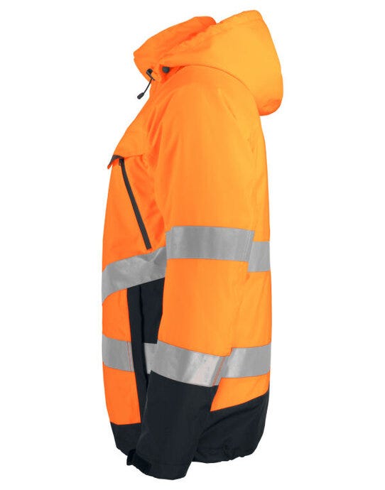 ProJob Workwear PJ646441 ProJob Prio 6441 Padded Class 3 Jacket - Orange/Black