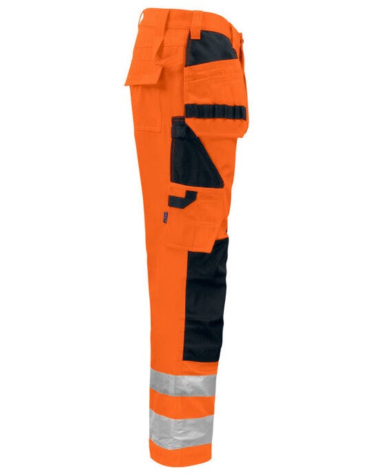 ProJob Workwear PJ646531 ProJob Hi Vis Holster Trouser - Orange/Black