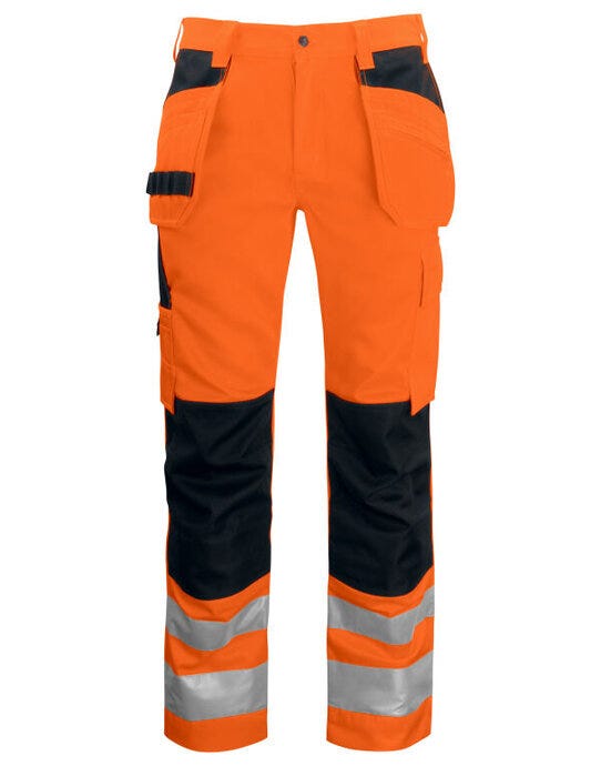 ProJob Workwear PJ646531 ProJob Hi Vis Holster Trouser - Orange/Black