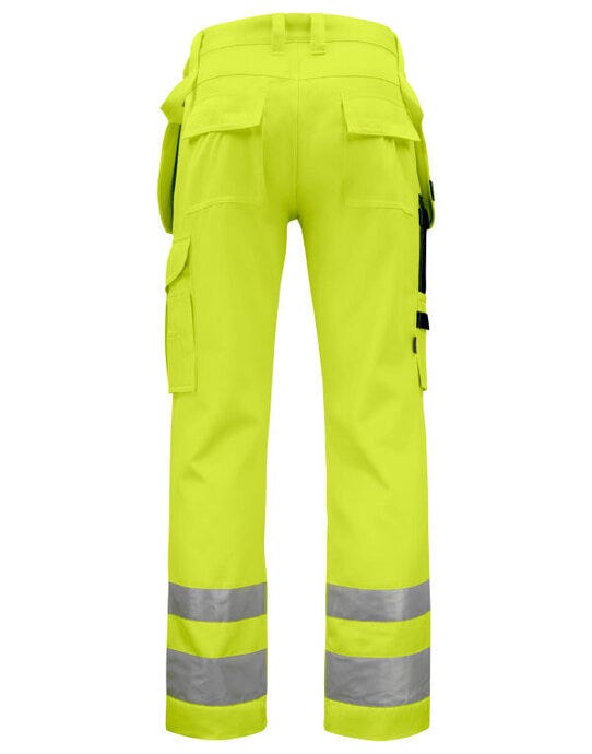 ProJob Workwear PJ646531 ProJob Hi Vis Holster Trouser - Yellow/Black