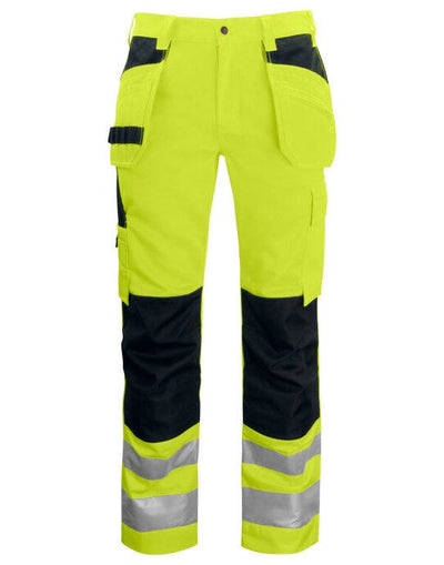 ProJob Workwear PJ646531 ProJob Hi Vis Holster Trouser - Yellow/Black