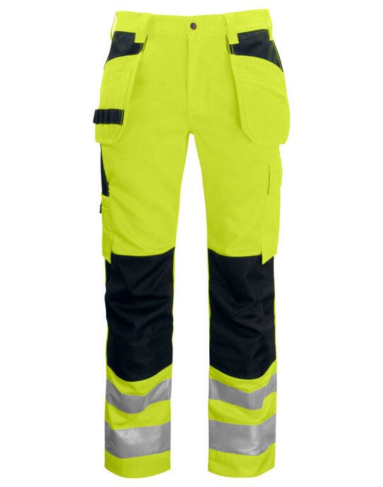 ProJob Workwear PJ646531 ProJob Hi Vis Holster Trouser - Yellow/Black