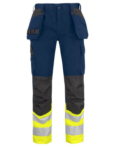 ProJob Workwear PJ646534 ProJob Prio 6534 Waistpants Class 1 - Yellow/Navy