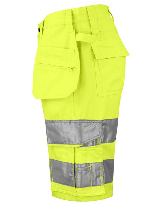ProJob Workwear PJ646535 ProJob Prio 6535 Shorts Class 2/1 - Yellow/Black