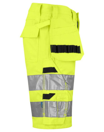 ProJob Workwear PJ646535 ProJob Prio 6535 Shorts Class 2/1 - Yellow/Black