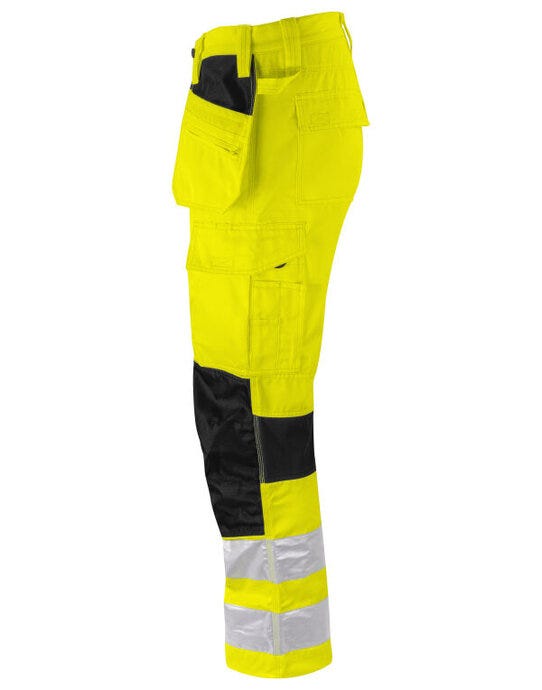 ProJob Workwear PJ646570 ProJob Prio 6570 Waispant Stretch Class2 - Yellow/Black