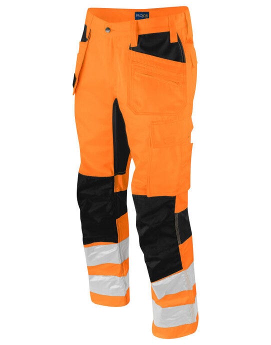 ProJob Workwear PJ646570 ProJob Prio 6570 Waispant Stretch Class2 - Orange/Black