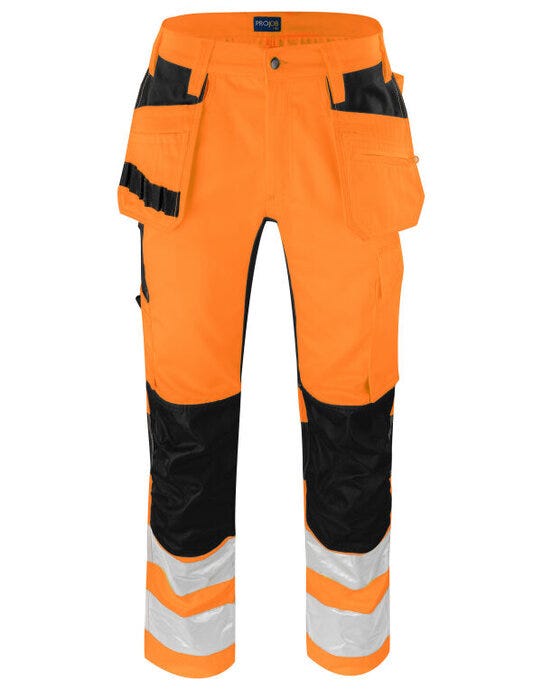 ProJob Workwear PJ646570 ProJob Prio 6570 Waispant Stretch Class2 - Orange/Black