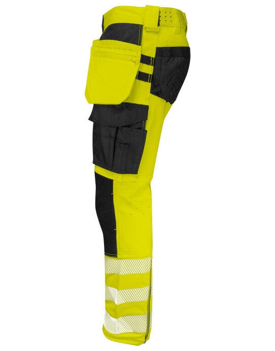 ProJob Workwear PJ646571 ProJob 6571 Waistpant Stretch Class 2 - Yellow/Black