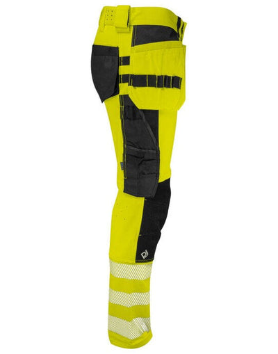 ProJob Workwear PJ646571 ProJob 6571 Waistpant Stretch Class 2 - Yellow/Black