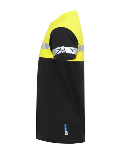 ProJob Workwear PJ647001 ProJob Progression 7001 T-Shirt - Black/Yellow