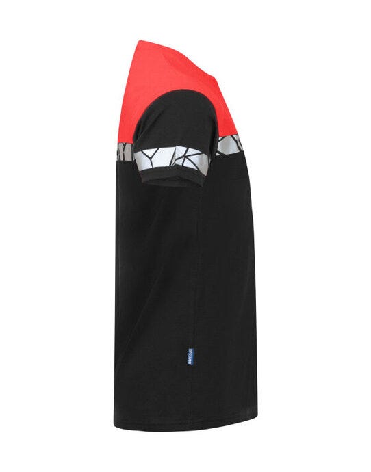 ProJob Workwear PJ647001 ProJob Progression 7001 T-Shirt - Black/Red