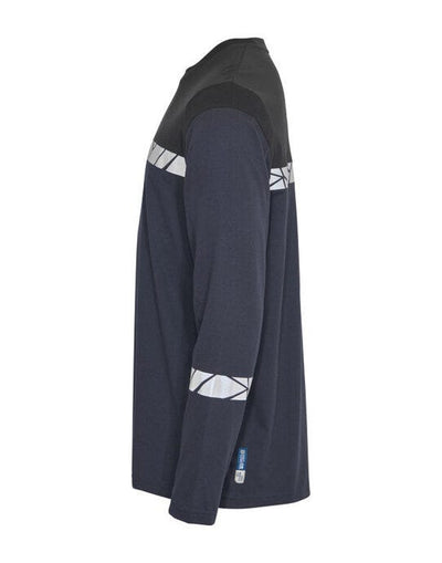 ProJob Workwear PJ647002 ProJob Progression 7002 LS T-Shirt - Navy/Black