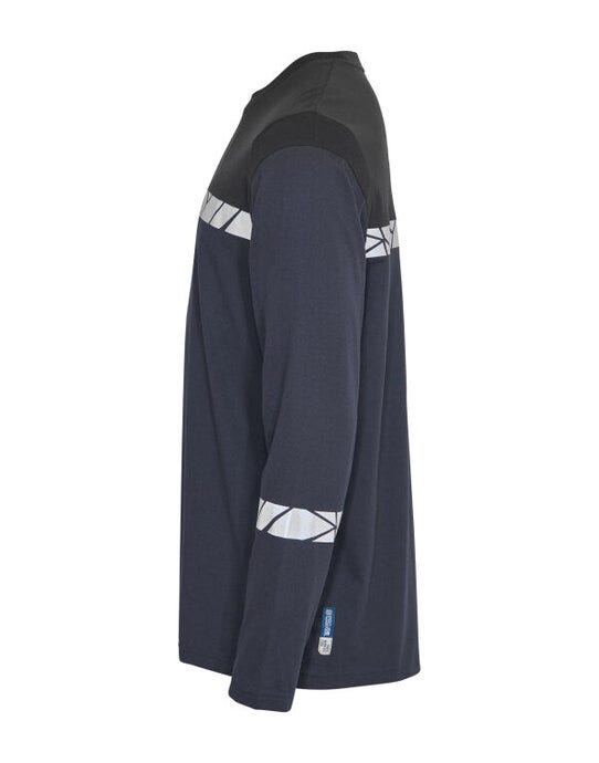 ProJob Workwear PJ647002 ProJob Progression 7002 LS T-Shirt - Navy/Black