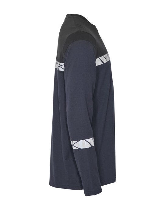 ProJob Workwear PJ647002 ProJob Progression 7002 LS T-Shirt - Navy/Black