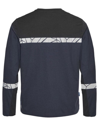 ProJob Workwear PJ647002 ProJob Progression 7002 LS T-Shirt - Navy/Black