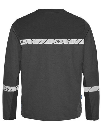 ProJob Workwear PJ647002 ProJob Progression 7002 LS T-Shirt - Grey/Black