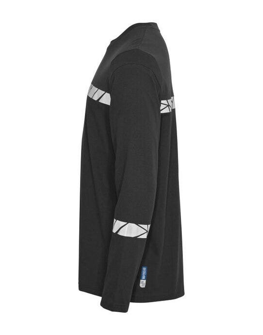 ProJob Workwear PJ647002 ProJob Progression 7002 LS T-Shirt - Black/Black