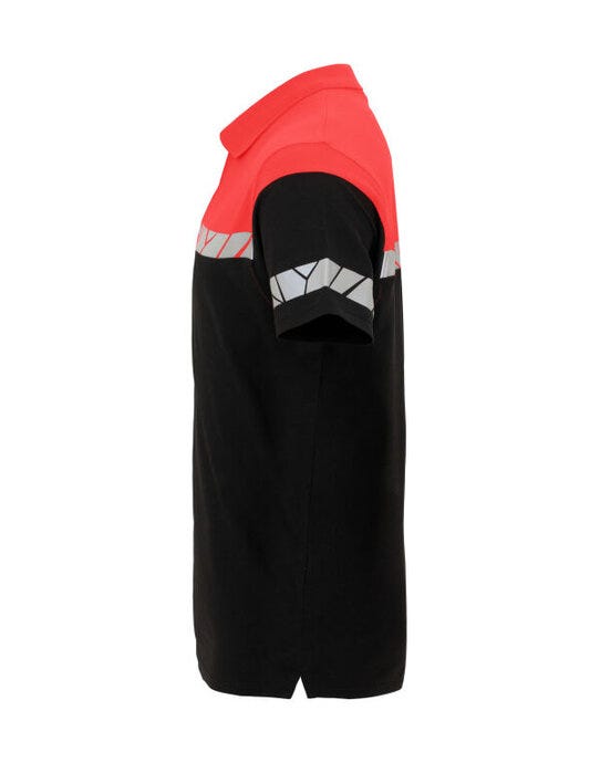 ProJob Workwear PJ647003 ProJob Progression 7003 Pique Polo - Black/Red