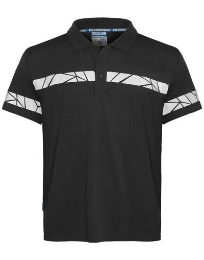 ProJob Workwear PJ647003 ProJob Progression 7003 Pique Polo - Black/Black