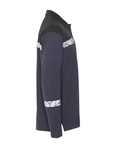 ProJob Workwear PJ647004 ProJob Progression 7004 LS Pique Polo - Navy/Black