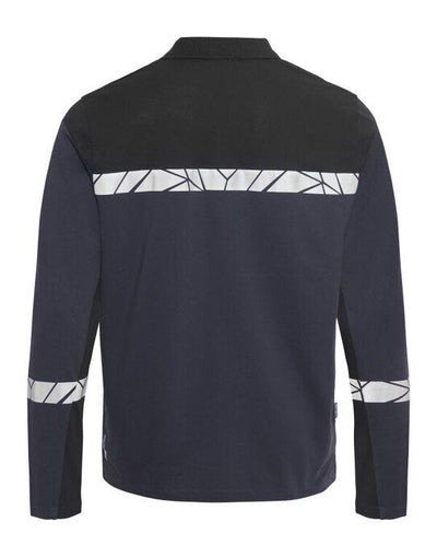 ProJob Workwear PJ647004 ProJob Progression 7004 LS Pique Polo - Navy/Black
