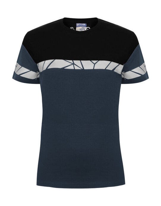 ProJob Workwear PJ647005 ProJob Progression 7005 Ladies T-Shirt - Navy/Black