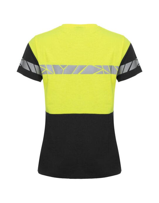 ProJob Workwear PJ647005 ProJob Progression 7005 Ladies T-Shirt - Black/Yellow