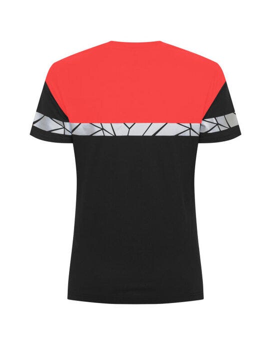 ProJob Workwear PJ647005 ProJob Progression 7005 Ladies T-Shirt - Black/Red