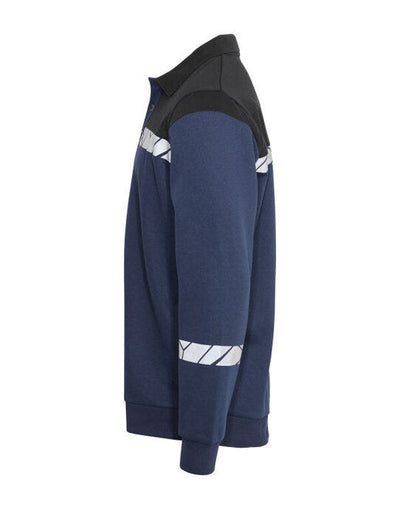 ProJob Workwear PJ647100 ProJob Progression 7100 LS Polo Sweat - Navy/Black