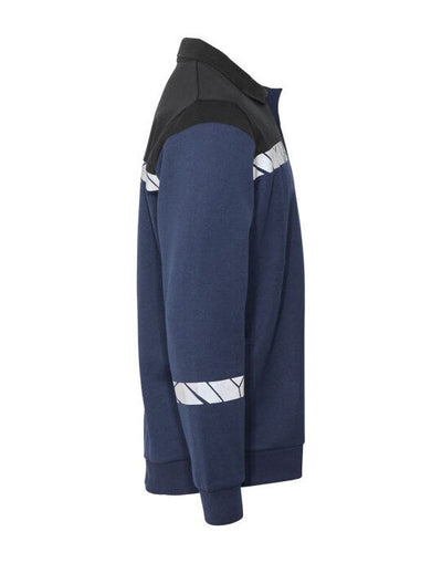ProJob Workwear PJ647100 ProJob Progression 7100 LS Polo Sweat - Navy/Black