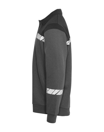 ProJob Workwear PJ647100 ProJob Progression 7100 LS Polo Sweat - Grey/Black