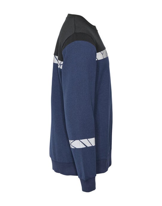 ProJob Workwear PJ647101 ProJob Progression 7101 Sweatshirt - Navy/Black