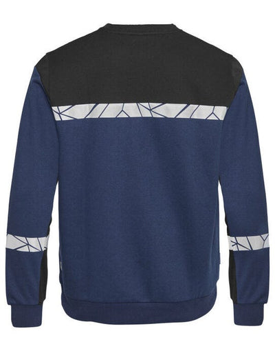 ProJob Workwear PJ647101 ProJob Progression 7101 Sweatshirt - Navy/Black